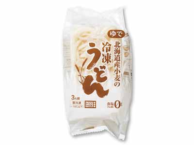北海道産小麦の冷凍うどん(食塩ゼロ)写真