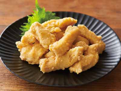 あたためるだけ 小さめカットで食べやすい しっとり鶏天(ムネ肉)写真