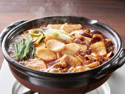 やさしい辛さ!趙さんの味 キムチ鍋セット(トック入り)写真