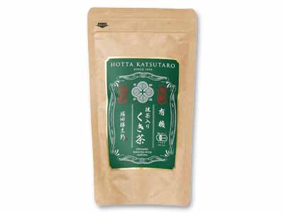 京都の老舗製茶問屋厳選 有機抹茶入り茎茶写真