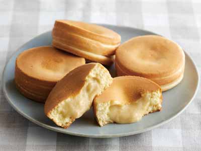 りんごカスタードの今川焼き写真