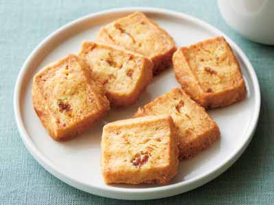 マリーレンのバタークッキー(大地のもったいナイレモンピール入り)写真