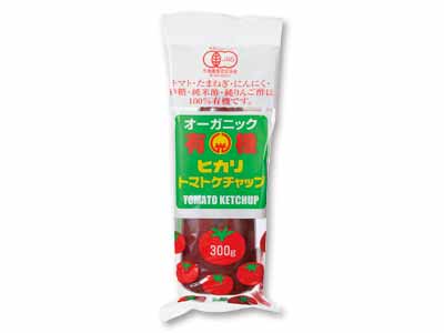ヒカリ　有機トマトケチャップ写真