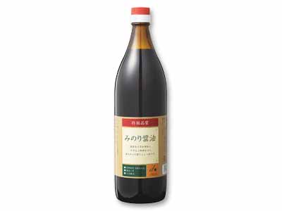 特級　みのり醤油（国産丸大豆）・900ML写真