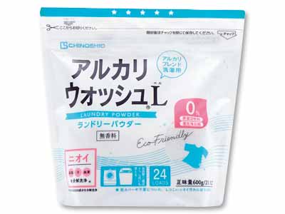 アルカリウォッシュLランドリーパウダー無香料タイプ写真
