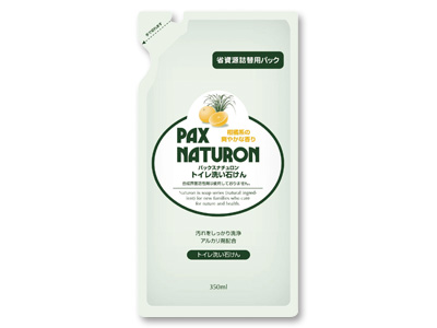 詰替用・パックスナチュロントイレ洗い石けん写真