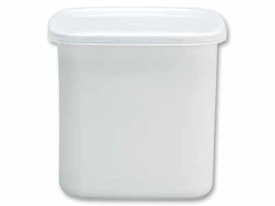 ほうろうスクエア容器Ｌ　シール蓋付写真