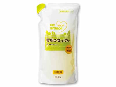 パックスナチュロン 台所のせっけん(無香料)詰替用写真