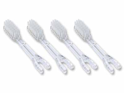 ソラデー替ブラシ(4本入)4列ワイド ふつう写真