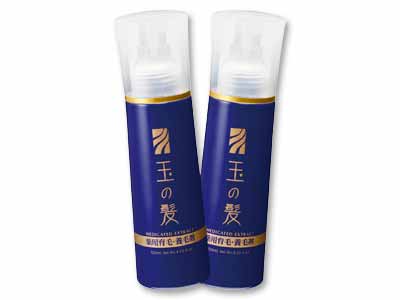 玉の髪 薬用養毛エキス120ML 2本組写真