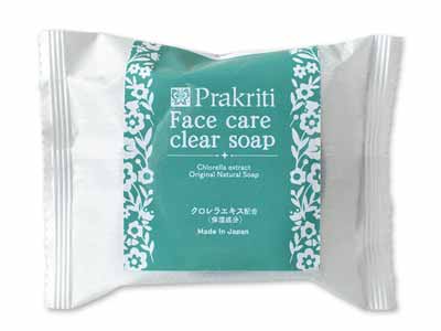 Prakriti フェイスケアクリアソープ写真