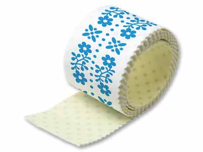 結露テープ 防カビタイプ 幅広モダンフラワー写真