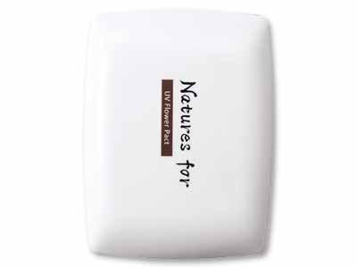 ネイチャーズフォー　ＵＶフラワーパクト専用コンパクト写真