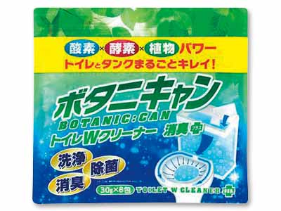 ボタニキャン　トイレＷクリーナー　消臭＋　8包組写真