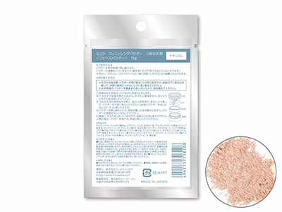 ミュウ フィニッシングパウダー つめかえ用(ナチュラル)写真