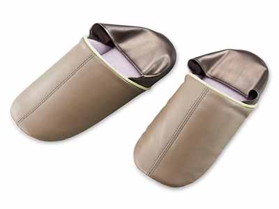 ＣＯＧＩＴ防災　足まもりっぱ＋　Ｍ　グレージュ写真