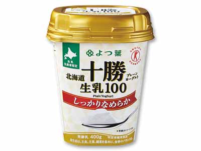 【特保】よつ葉 北海道十勝ヨーグルト 生乳100%写真