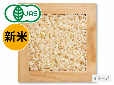 有機新潟コシヒカリ玄米 3KG写真