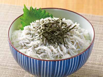 駿河湾産釜揚げしらす写真