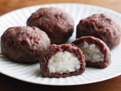 小樽花月堂 北海道産小豆のおはぎ写真