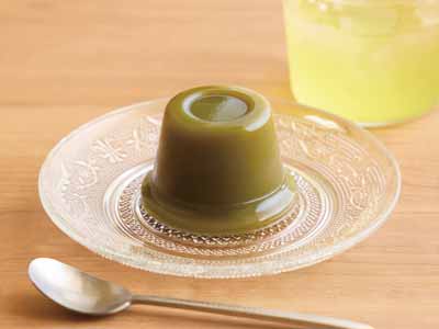あんこ屋さんが作った 有機水ようかん(抹茶餡)写真