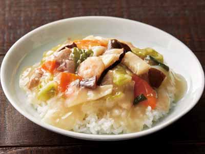 10種具材の中華丼の素(塩味)写真