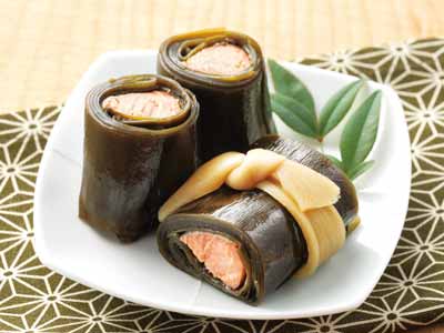 紅鮭昆布巻き写真