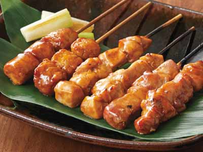 あたためるだけ焼き鳥3種盛合わせ写真