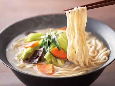 野菜と食べるお鍋ひとつで全粒粉入タンメン写真