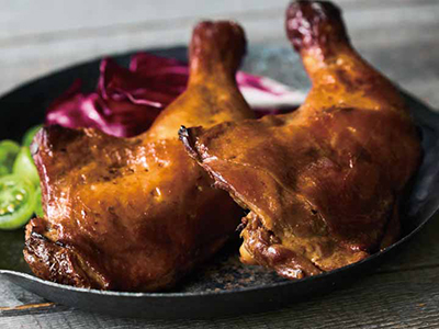 ローストチキンレッグ　照り焼き（菜彩鶏）2本写真