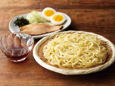 あっさり　あごだしざるらーめん（乾麺）写真
