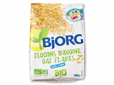 ビオルグ 有機オートミール(クイックオーツ)写真