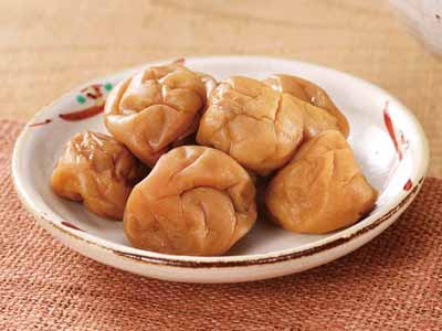 ゆあさ農園の有機白梅干し（海の精使用）写真