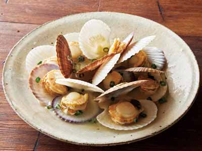 大地のもったいナイ北海道産殻付きほたて稚貝(加熱用)写真