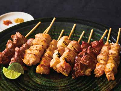 岩手赤鶏　焼き鳥セット（5種10本）写真