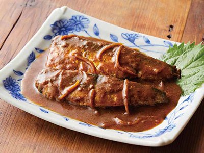 骨まで食べられる!温めるだけ いわし味噌煮写真