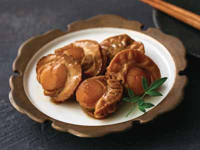 北海道産　帆立うま煮写真