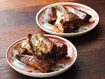 国産棒ダラの煮物写真