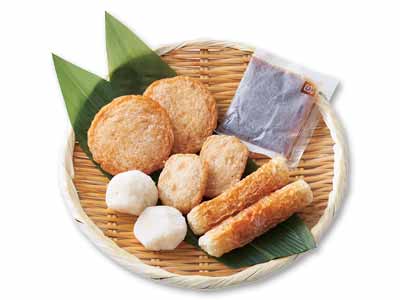 出雲の老舗別所蒲鉾のおでんセット(ミニ・だし付き)写真