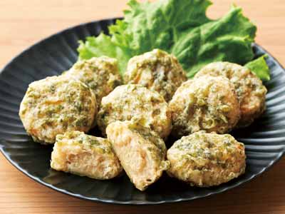 あたためるだけ 磯の香りが食欲そそる 国産鶏肉の磯辺揚げ写真