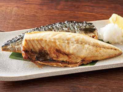 大容量　脂の乗ったさば一夜干し写真