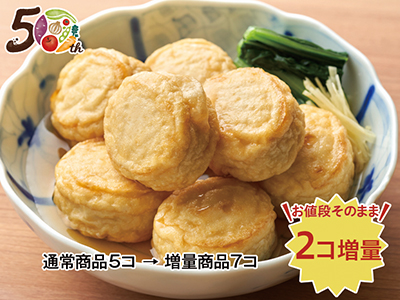 【記念商品・2コ増量】おとうふ揚げ写真