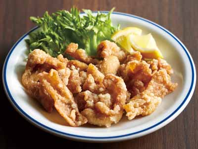 あたためるだけ神山鶏皮のカリッと唐揚げ写真