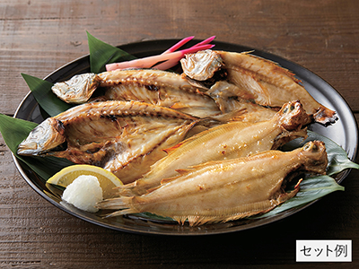 大地のもったいナイ山陰産お楽しみわけあり干物セット写真