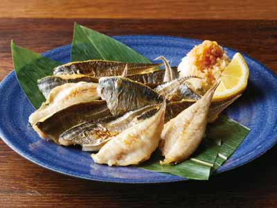 大地のもったいナイ冷凍のまま焼ける小あじ三枚おろしの一夜干し写真