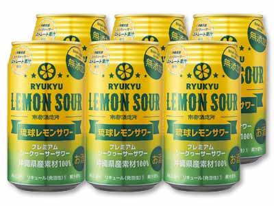 琉球レモンサワー6缶写真