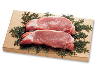 【ＢＢ半額！】大地うまみこい豚ロースソテー・トンカツ用（2枚）写真