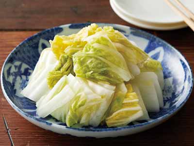 【ＢＢ半額！】塩だけで漬けた白菜漬け（農薬不使用）写真