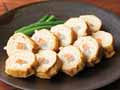 ゴボウとニンジンのチキンロール（神山鶏）
