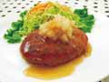 ふわふわ豆腐煮込みハンバーグ